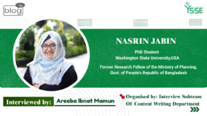 Empowering Research, Inspiring Minds: An Interview with Nasrin Jabin (Part-2)